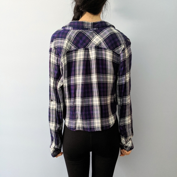 Rails cropped button down - Picture 3 of 5